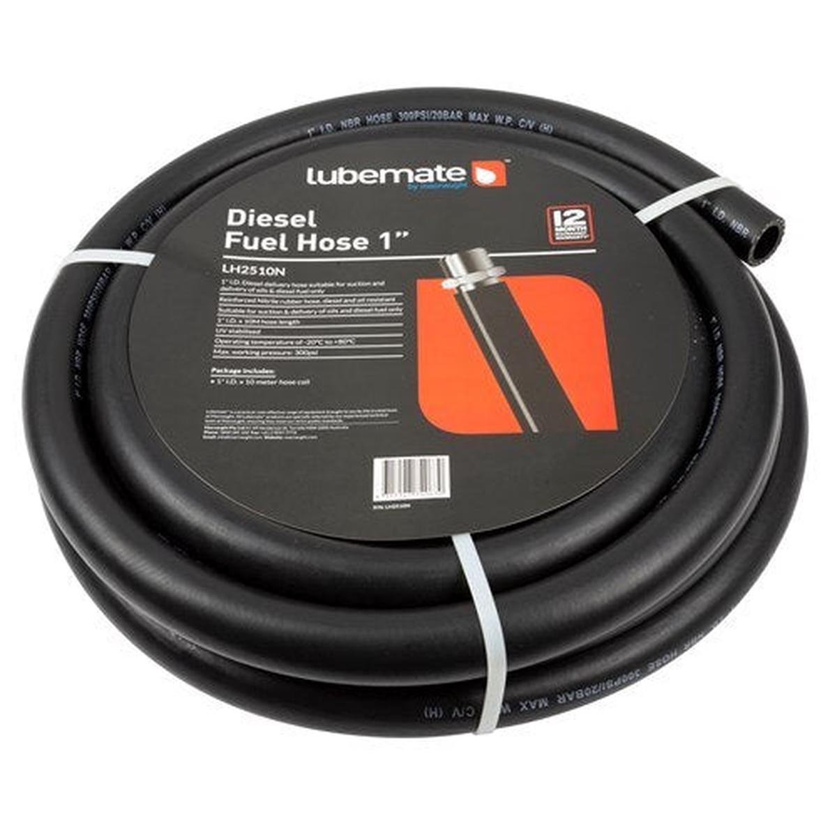 1" x 10m Diesel Fuel Hose