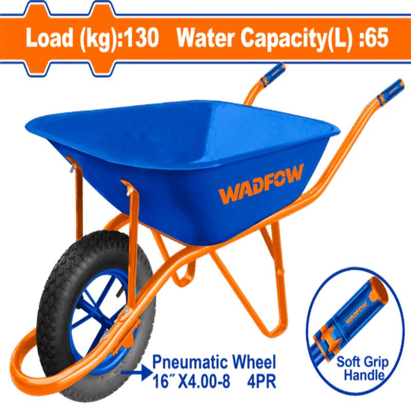 WWB1F01 (Wadfow Wheel barrow 130kg 65L pneumatic  C1)