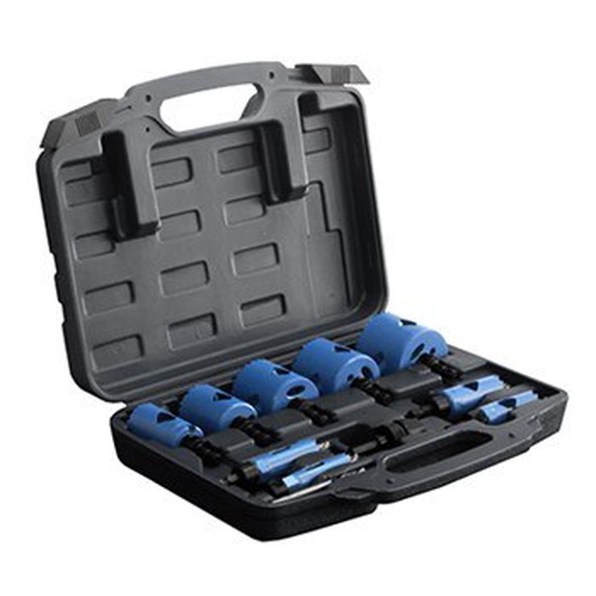 11 Piece Xtreme Quick Change Hole Saw Kit