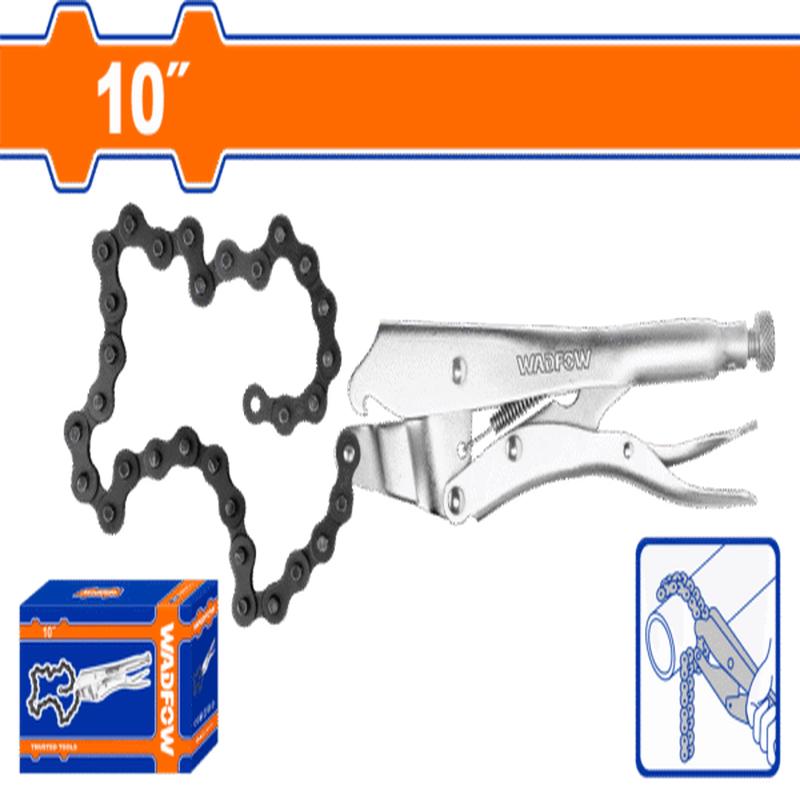WLP5510 (Wadfow Chain clamp locking plier 10  P5C20)