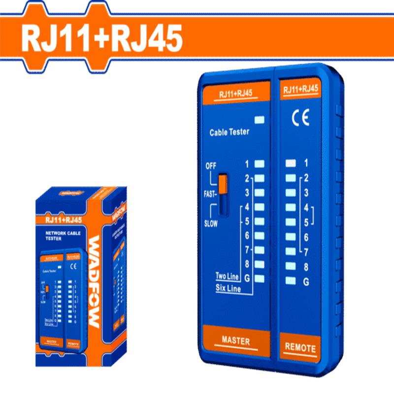 WTP9501 (Wadfow Network cable tester RJ11 RJ45  P20C80)