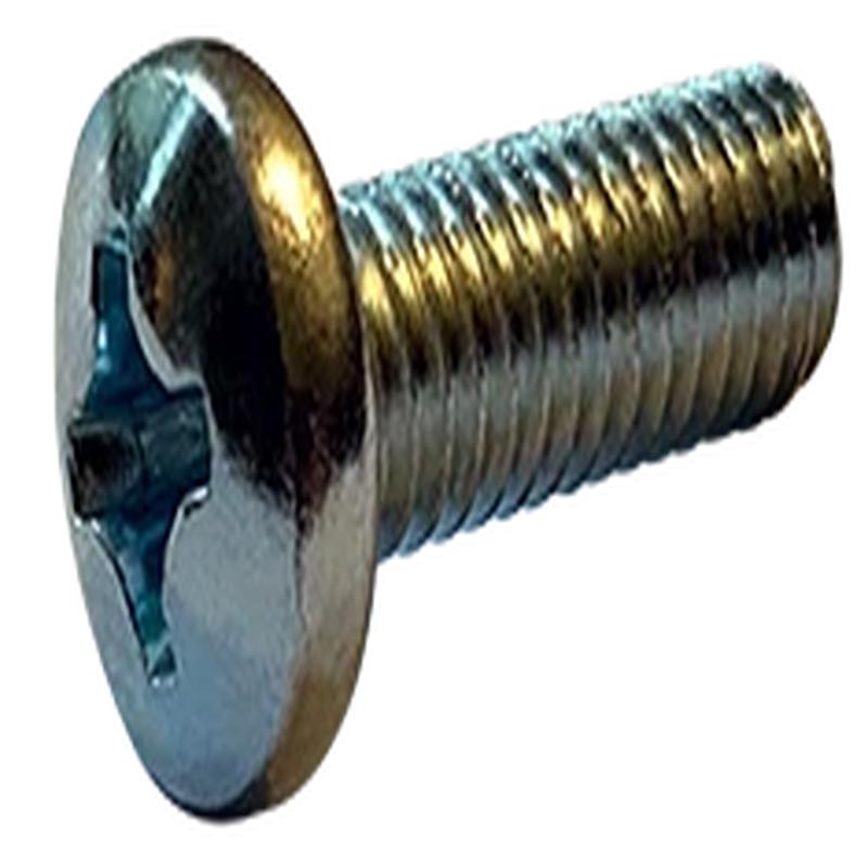 [2000 BULK] Machine Screws Phil Pan Steel Zinc Plated 4/40 X 3