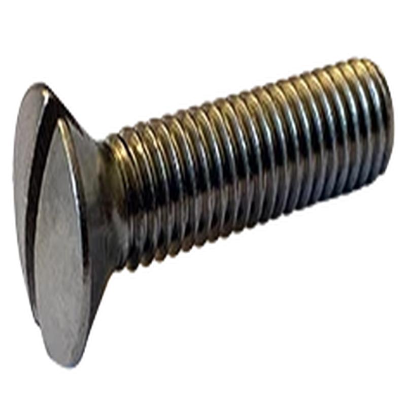 [300 BULK] Machine Screws Slotted Oval 18/8 Stainless 5/16-18 X 3