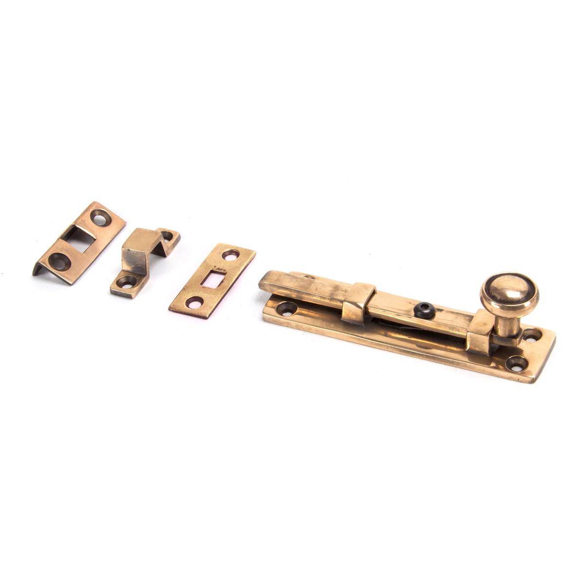 Polished Bronze 4" Universal Bolt | From The Anvil