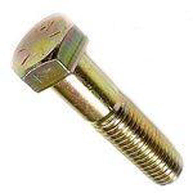 [10 PKG] Hex Head Cap Screws Grade 8 Steel Zinc Yellow Bake (USA Made) 3/4-10 x 6