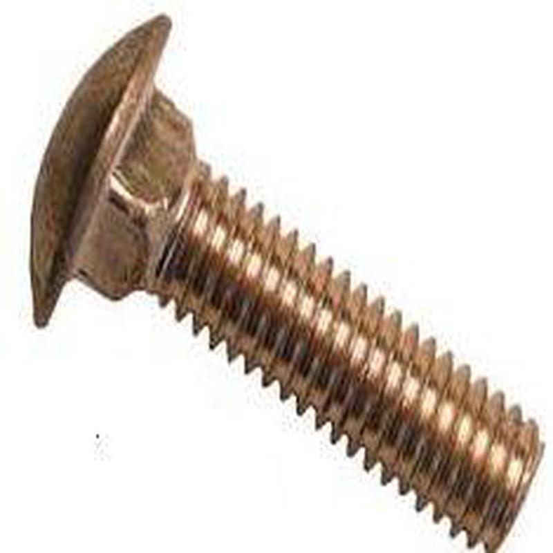 [100 PKG] Grade 8 Zinc Yellow Plated Carriage Bolts 3/4-10X2