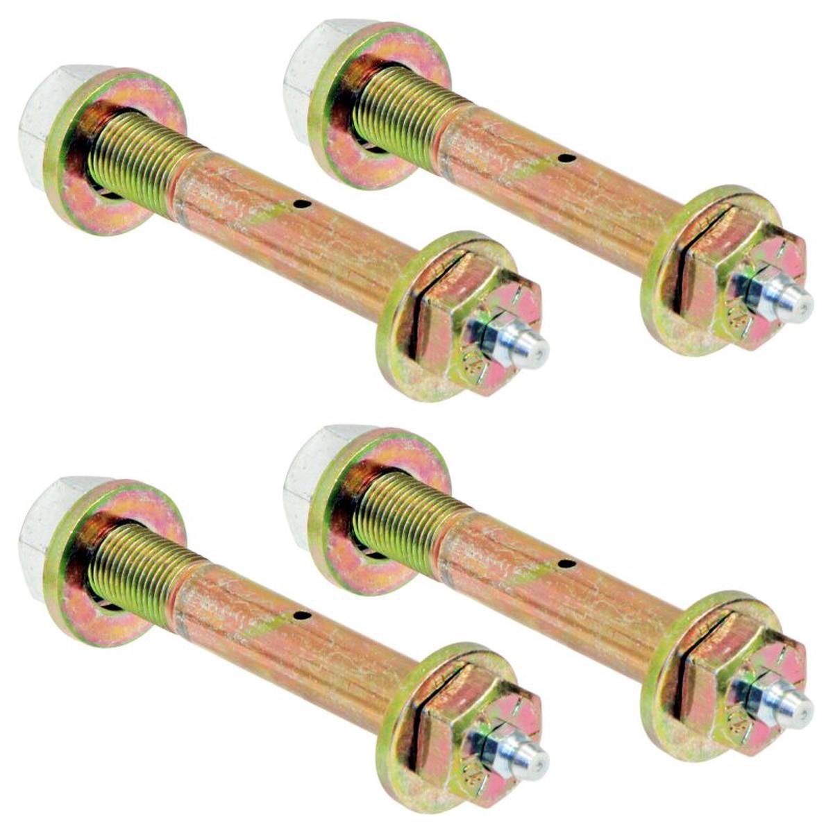 RockJock Greaseable Bolt w/ Hardware 9/16in Thread x 4in Long (4-pack)