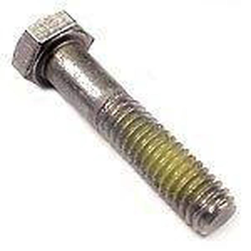 [10 PKG] Hex Head Cap Screws with Patch Stainless Steel 3/8-16 X 3