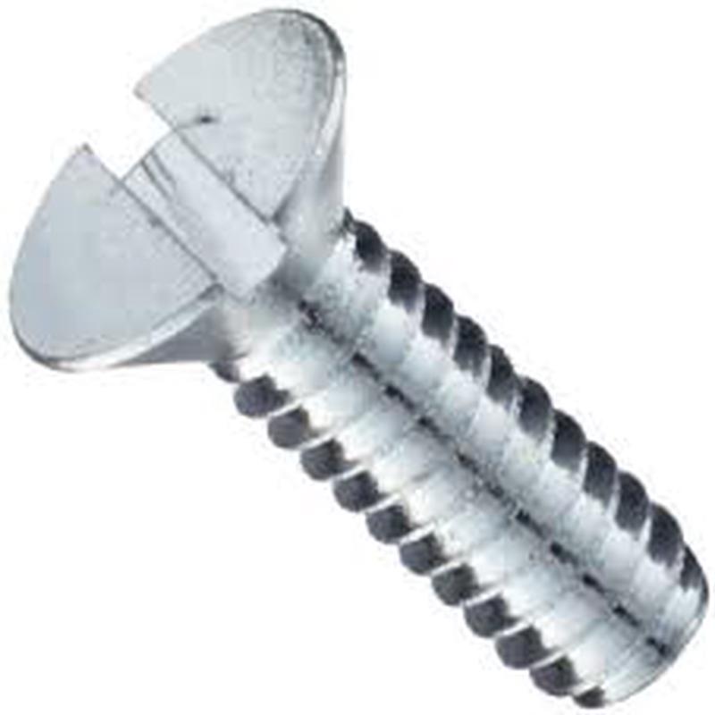 [10 PKG] Machine Screws Slotted Flat 316 Stainless 5/8-11 X 2 1/2
