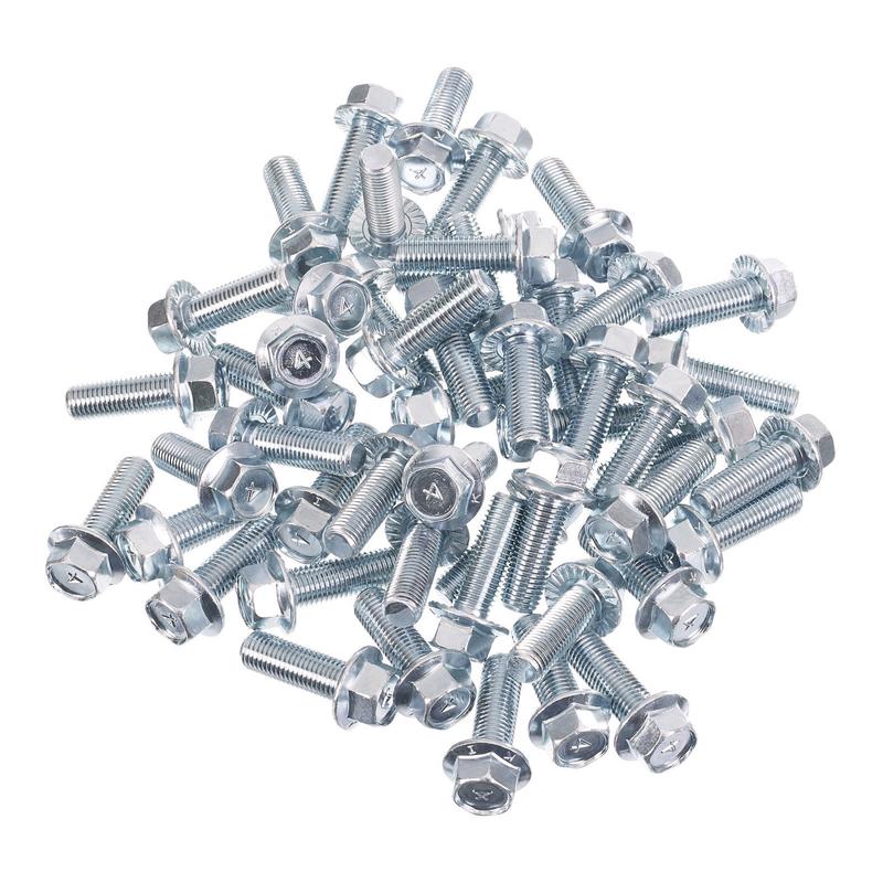 WHITES FLANGE BOLT 14mm AF PKT=50 (thread pitch 10 x 1.25)