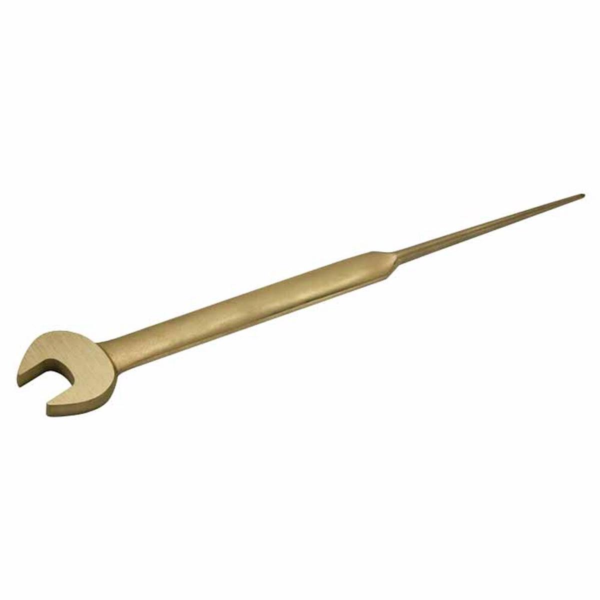 Carltsoe Safety CS Unitec Ex205S-040UB Copper Beryllium Non-Sparking, Non-Magnetic, Corrosion Resistant Open End Construction Wrench with Pin 1" (205SU-040UB)