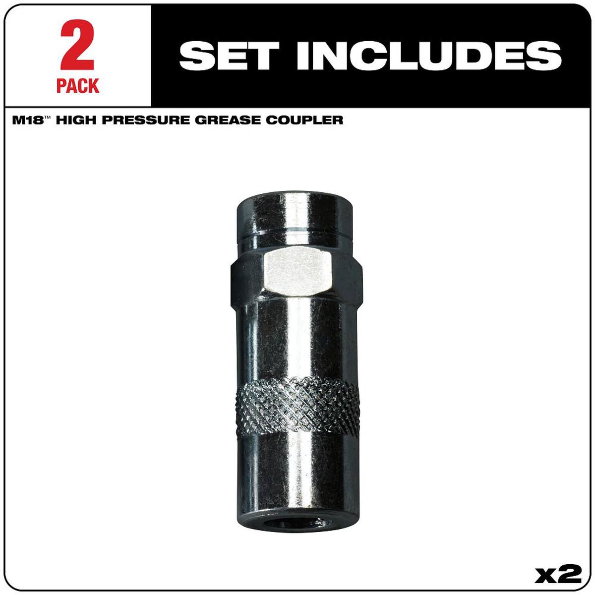 Milwaukee High Pressure Grease Gun Coupler 49-16-2649