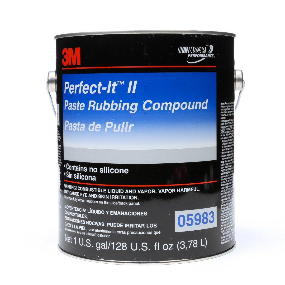 3M 05983 Paste Rubbing Compound, 1 gal (7000000340) (4 Pack)