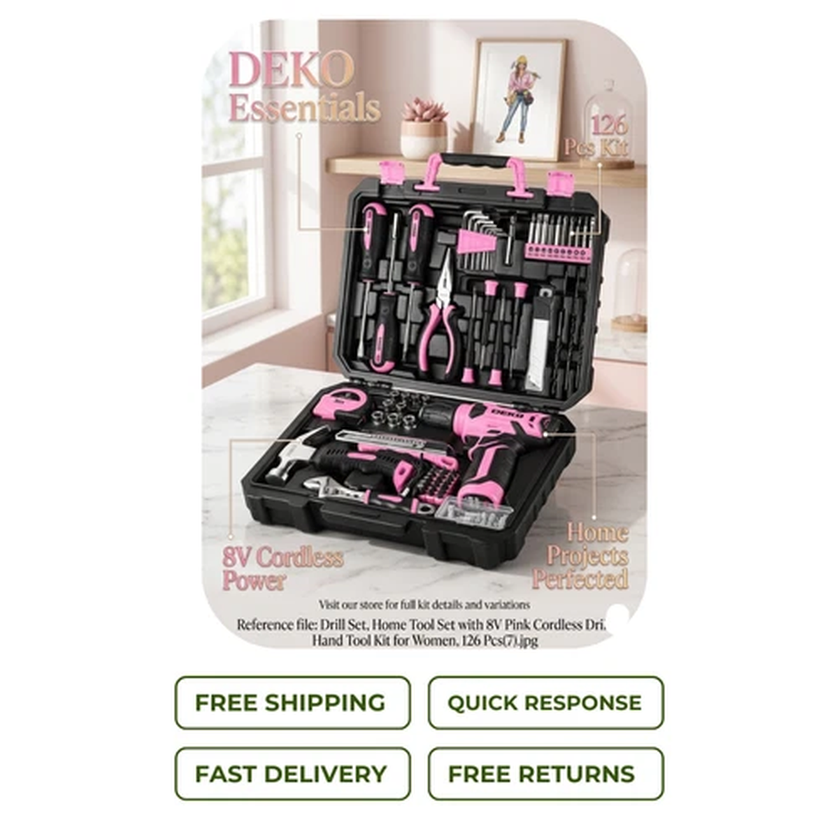 18V Brushless 2-Tool Combo Kit with 6.0 Ah and 4.0 Ah MAX Output Batteries, Char