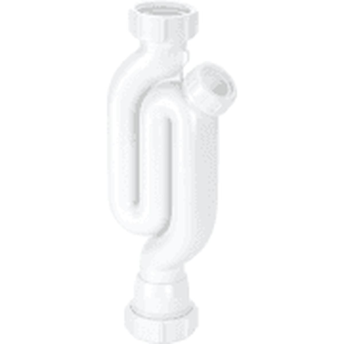 WHITE WASTE PEDESTAL TRAP 35MM