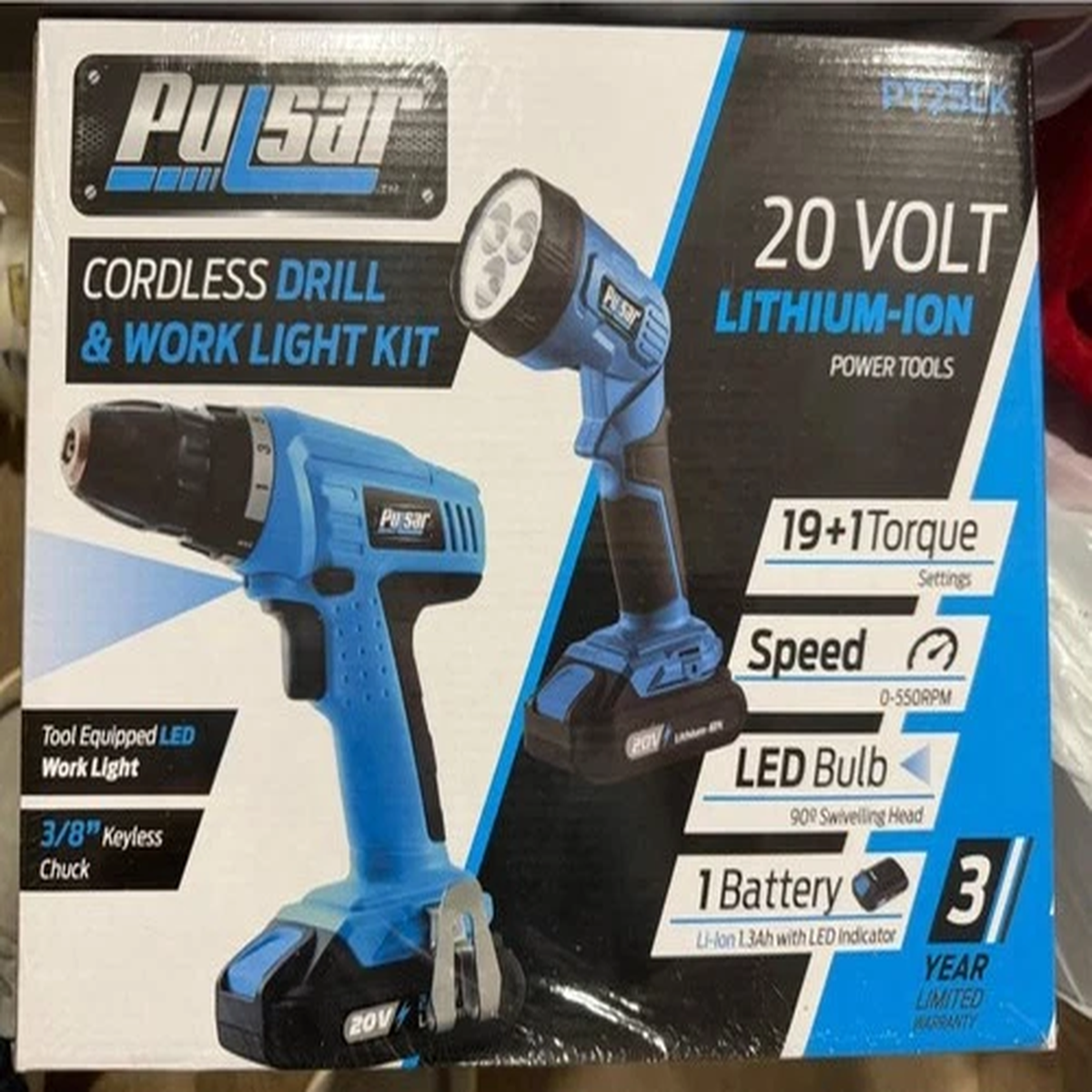 18V Volt 3/8" Cordless Electric Ratchet Wrench Kit 2 Battery&Charger High Speed