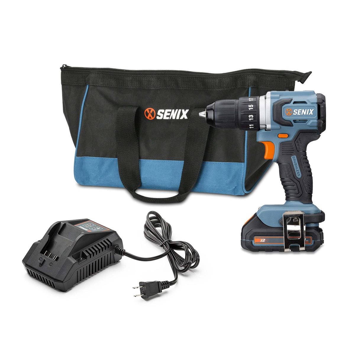 X2 20V Max* 1/2" Cordless Drill/Driver, Brushless (2.0 Ah Battery & Charger Included)