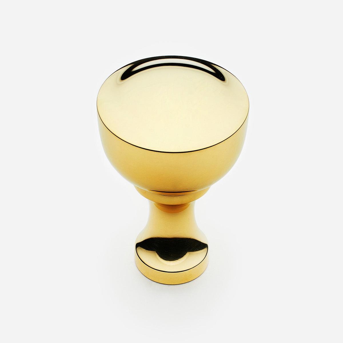 Triumph Knob - Large | Polished Brass (Lacquered)