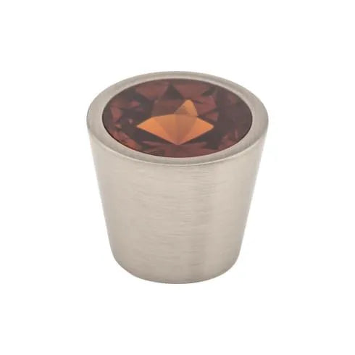Wine Crystal Center Knob - Additions Collection