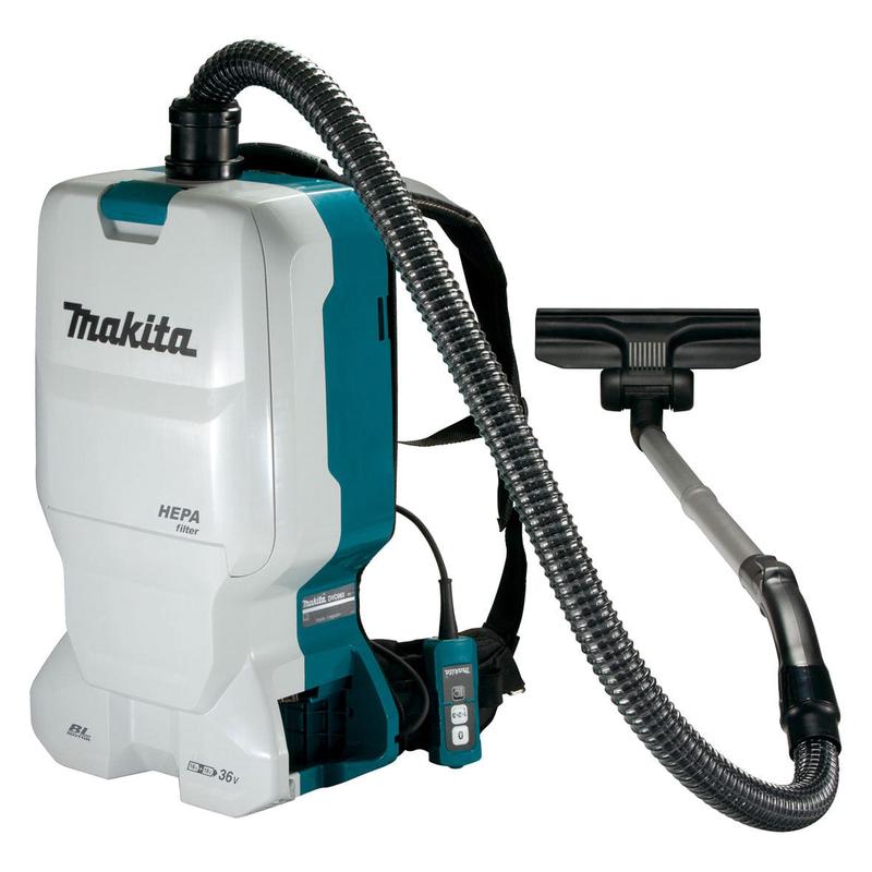 Hepa Filter 5.5L (18V x 2) Brushless (Tool Only) Backpack Vacuum DVC660ZX1 By Makita