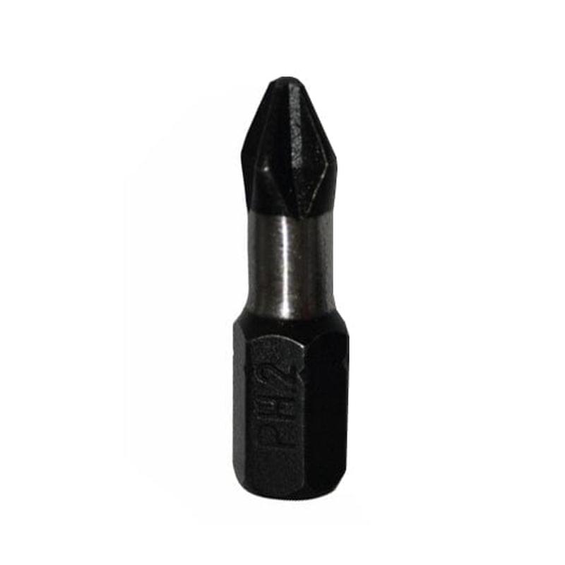 1Pce No. 2 x 25mm Phillips Impact SHOCKWAVE Bit 48324881 by Milwaukee