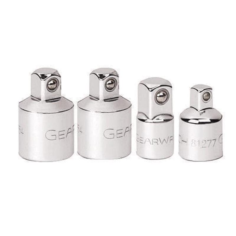 4Pce 1/4", 3/8", 1/2" Drive Adapter Set 81217 by GEARWRENCH