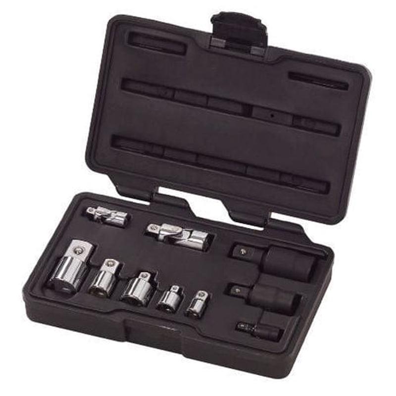 10Pce 1/4", 3/8" & 1/2" Drive Universal Joint and Adapter Set 81205 by GEARWRENCH