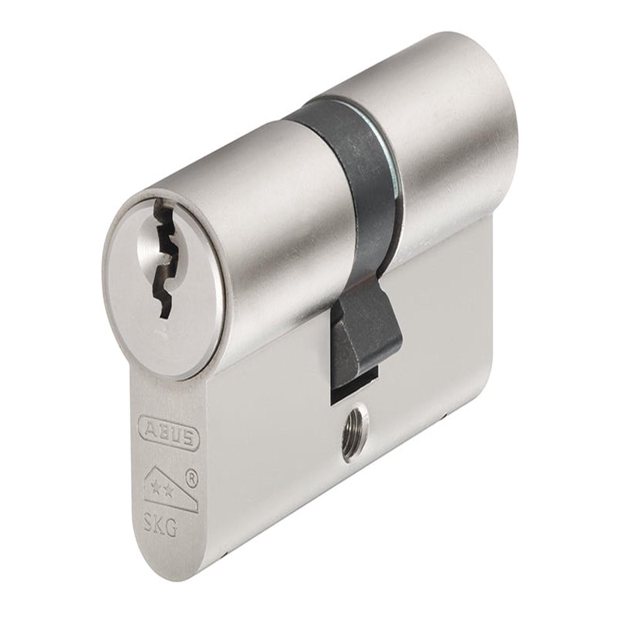ABUS Mechanical  E60NP Euro Double Cylinder Nickel Pearl 35mm / 50mm Box