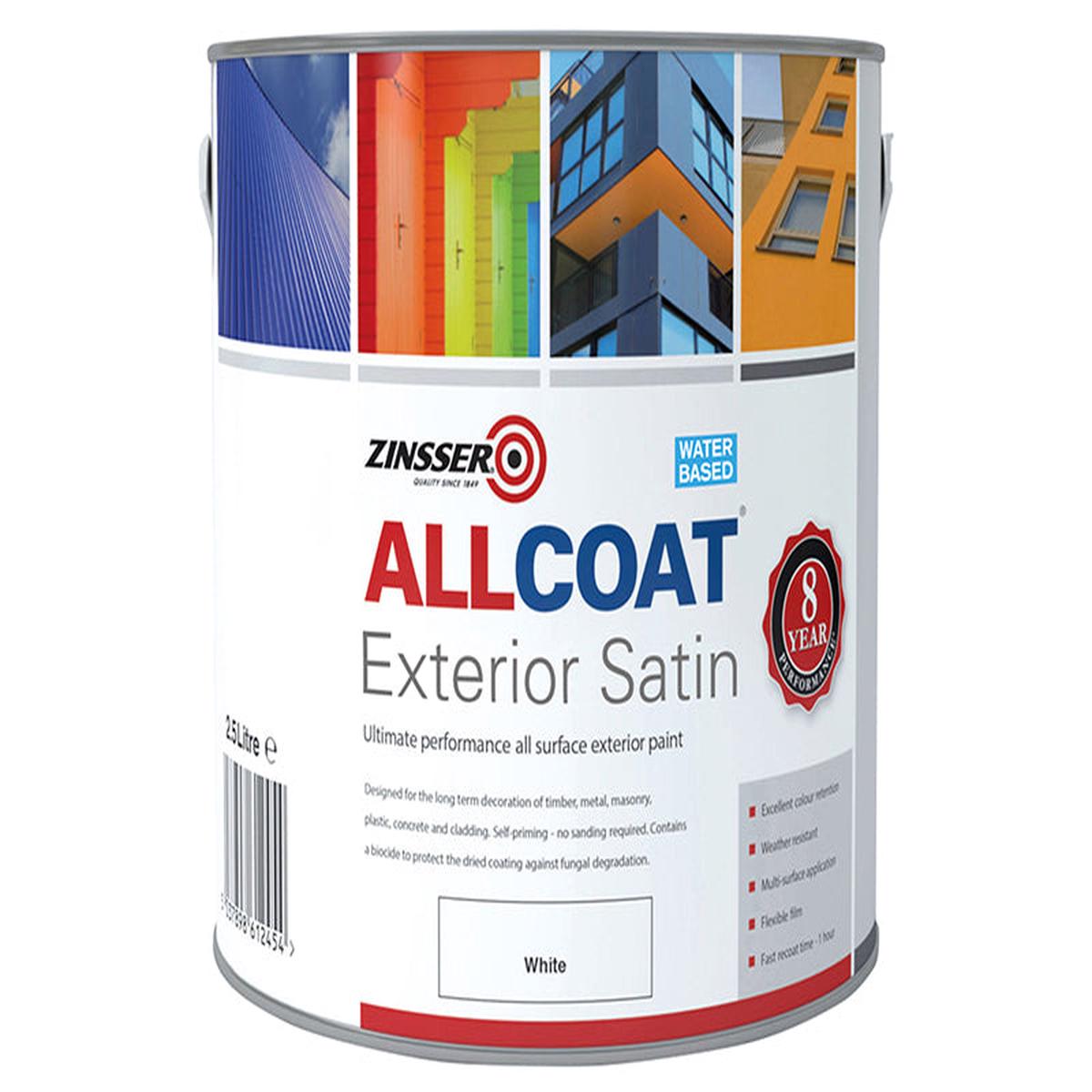 Zinsser  AllCoat Exterior White 2.5 litre