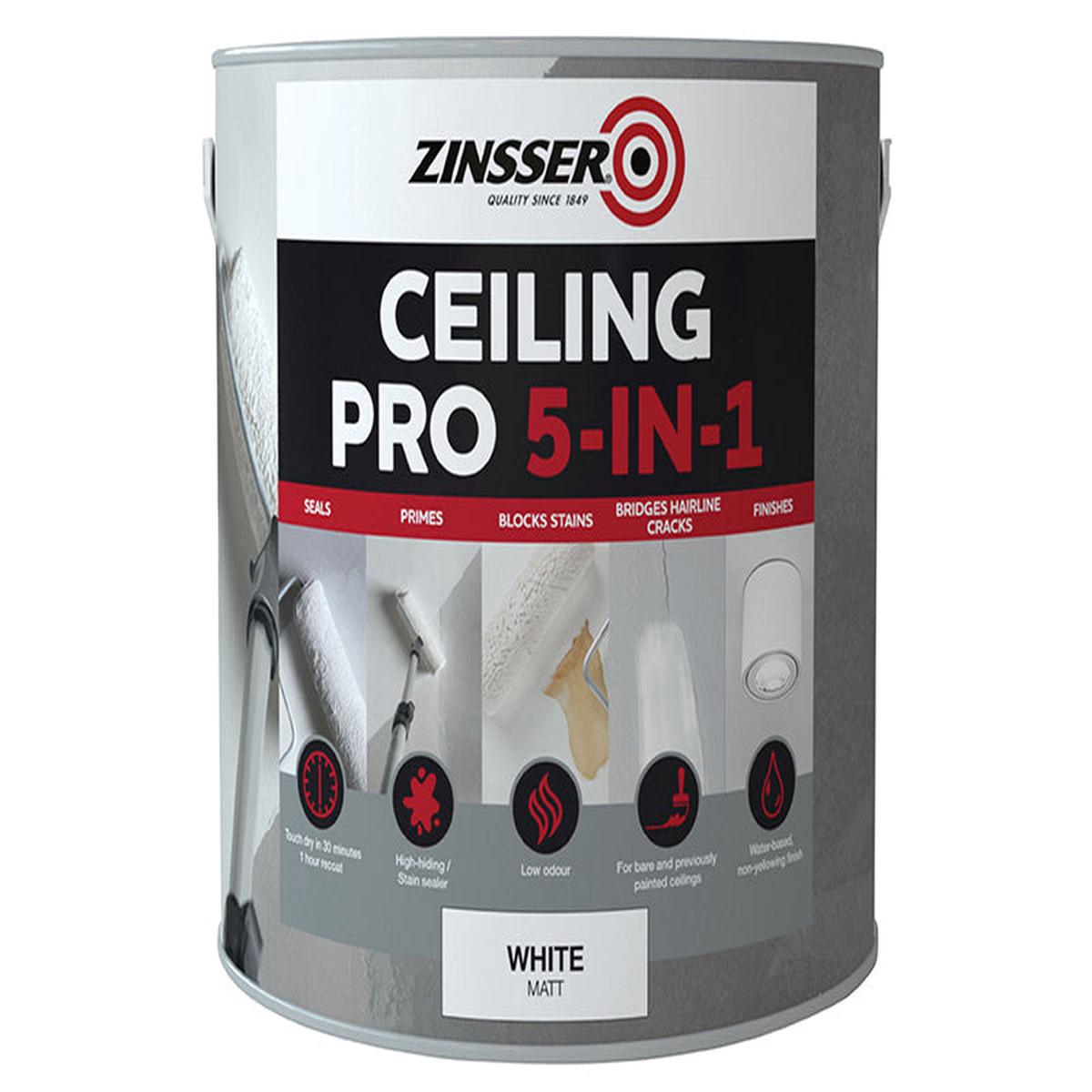 Zinsser  Ceiling Pro 5-in-1 2.5 litre
