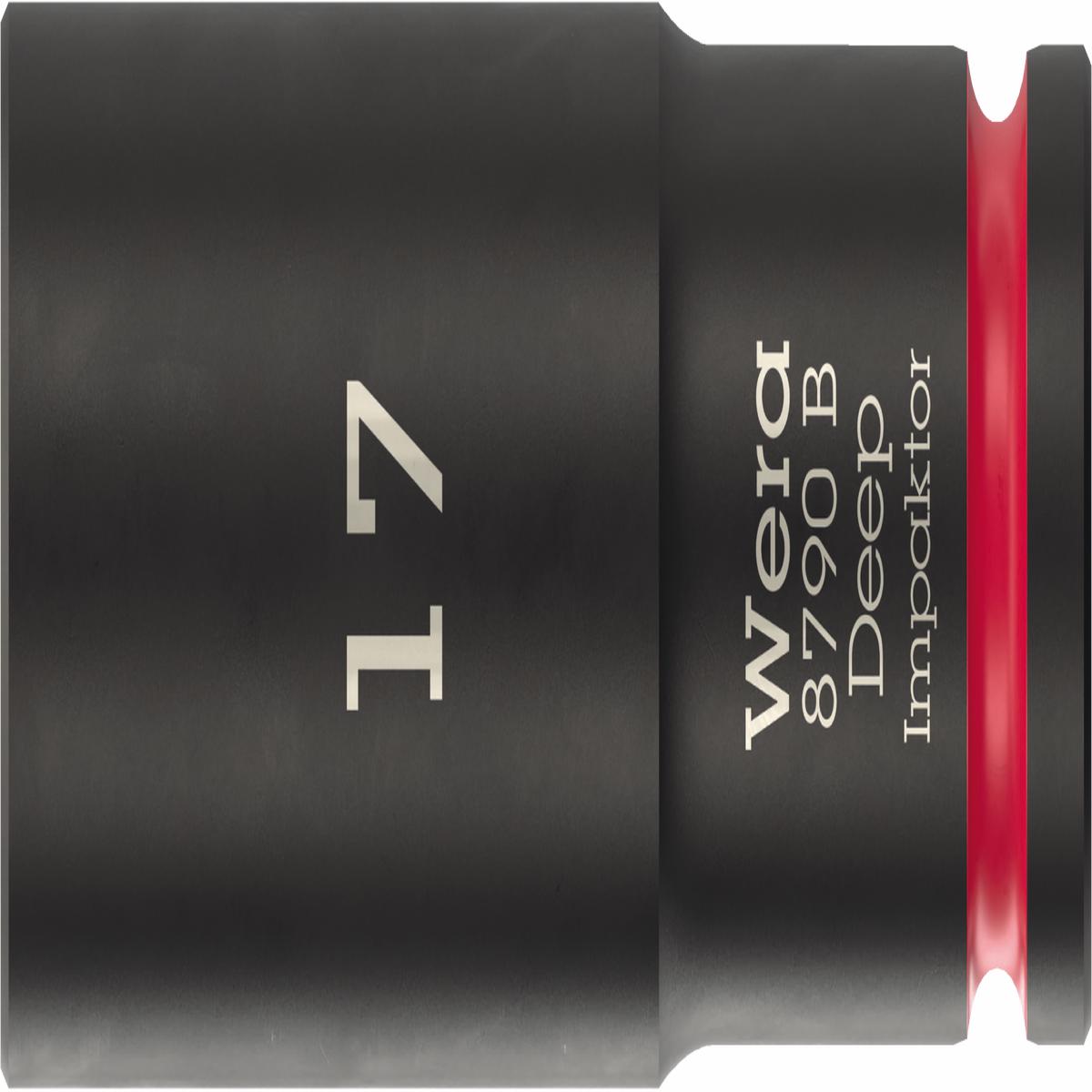 Wera 8790 B Impaktor Deep Socket 3/8" Drive 17mm