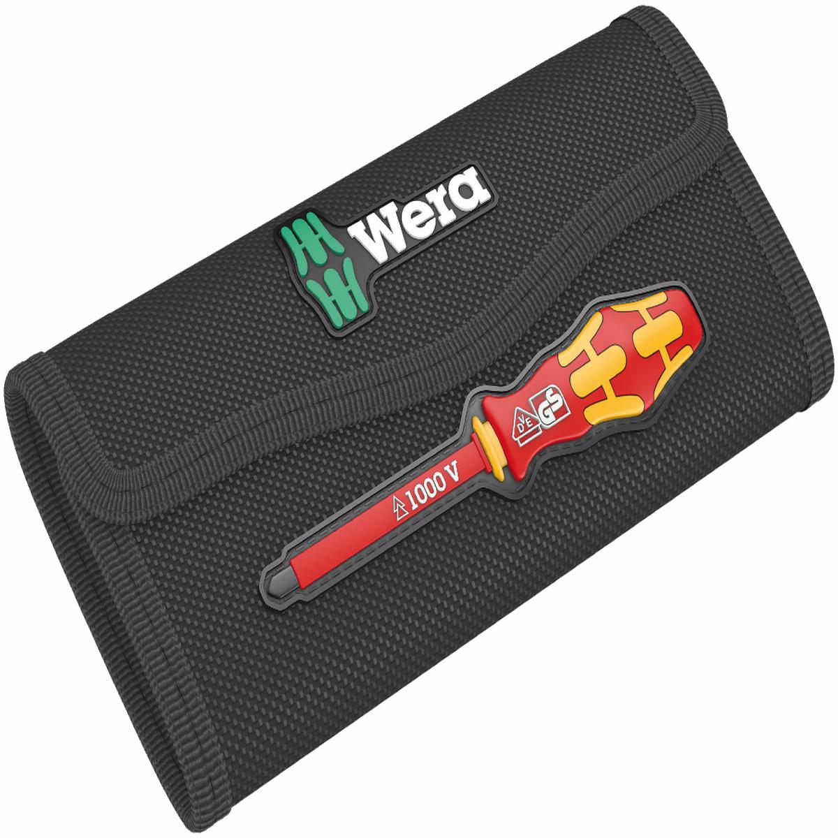 Wera 9457 Folding Pouch for up to 18 Piece Kraftform Kompakt VDE Sets Empty 671388