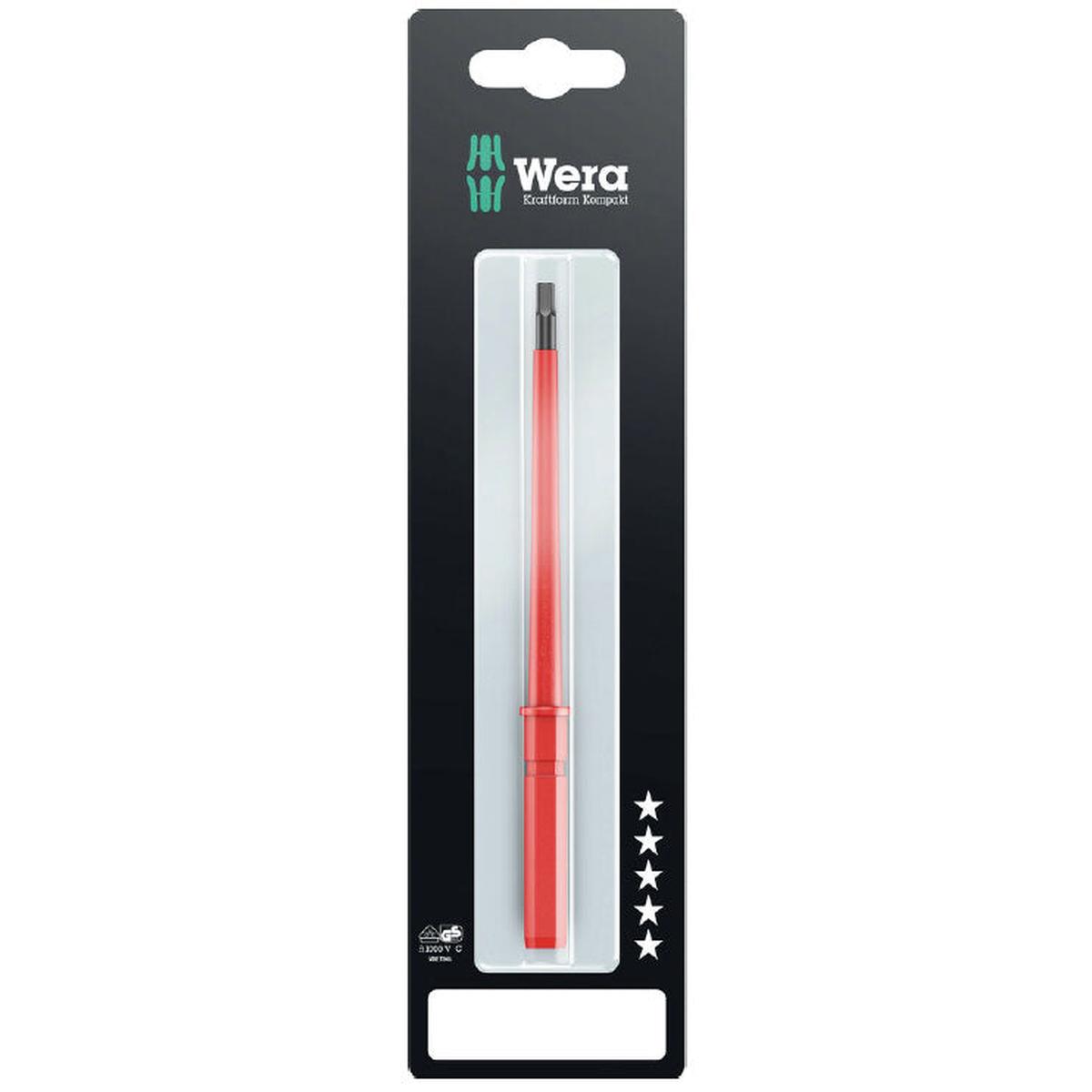 Wera Kraftform Kompakt VDE 64 i Hex 154 mm SB Interchangeable Blade