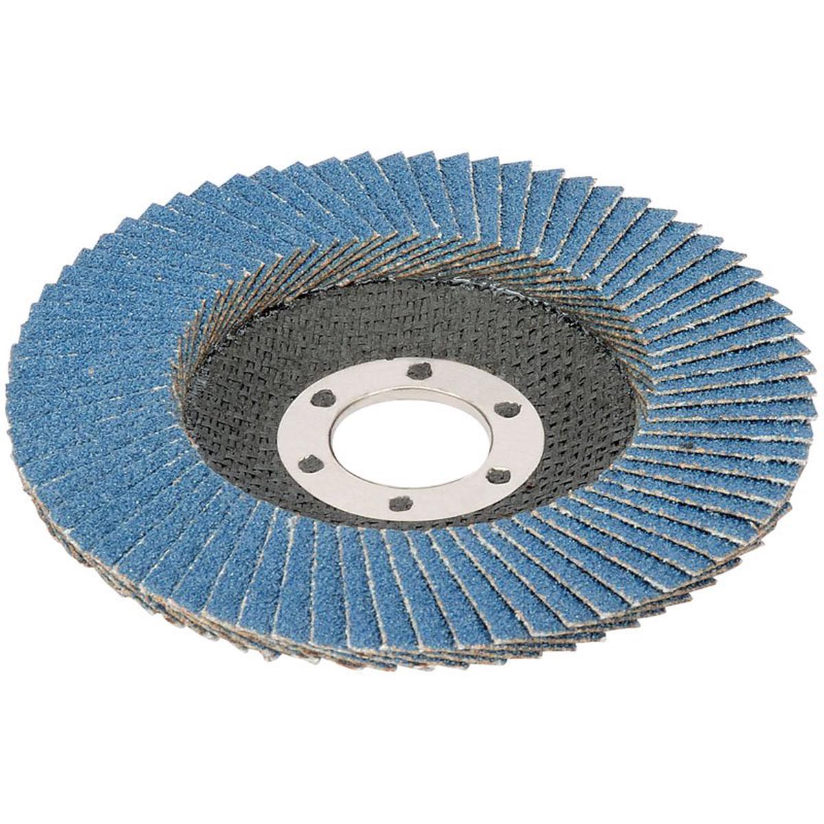 Draper Tools 125mm Zirconium Oxide Flap Disc (80 Grit)