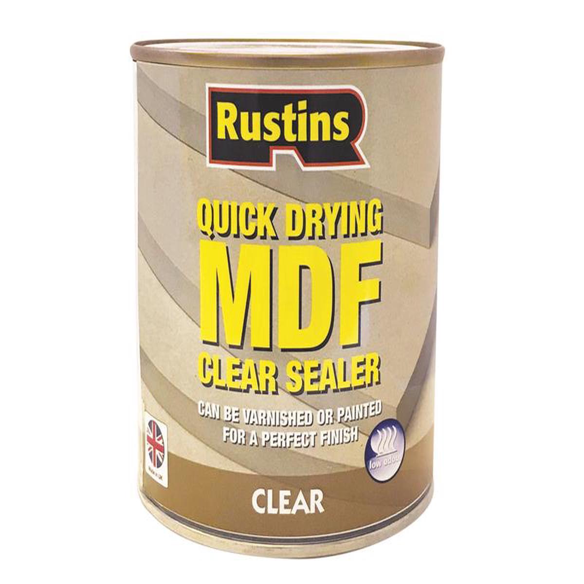 Rustins  Quick Drying MDF Sealer Clear 2.5 litre