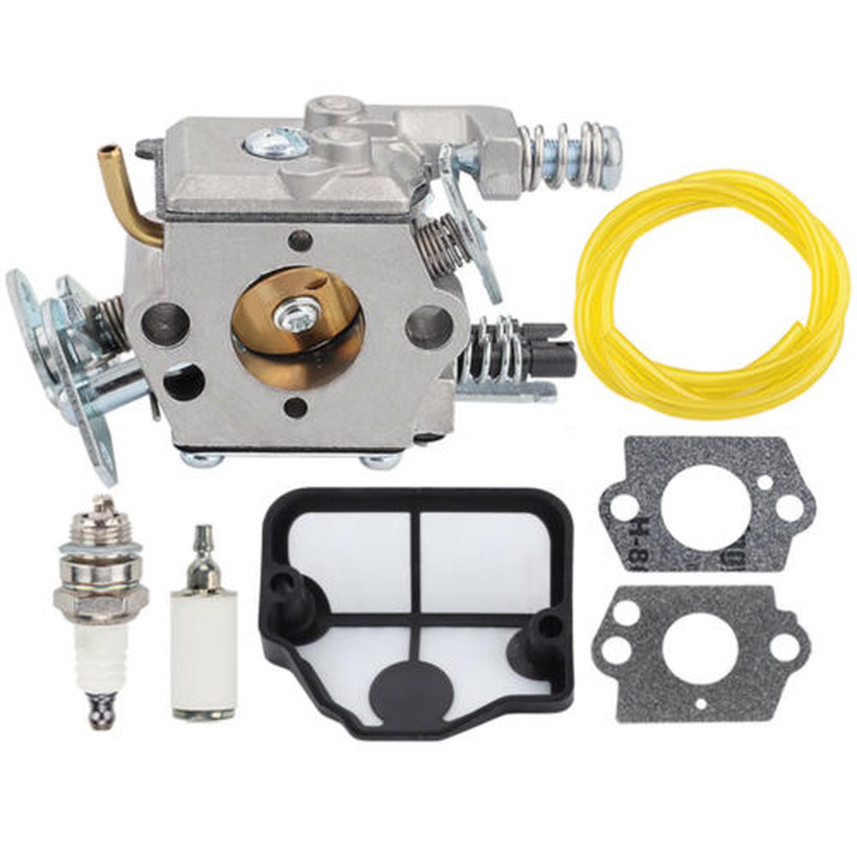Carburetor Kit for Husqvarna 36, 41, 136, 137, 141, 142 Gas Chainsaw Replace W-29 WT-202 WT-239 WT-285 WT-289 WT-529