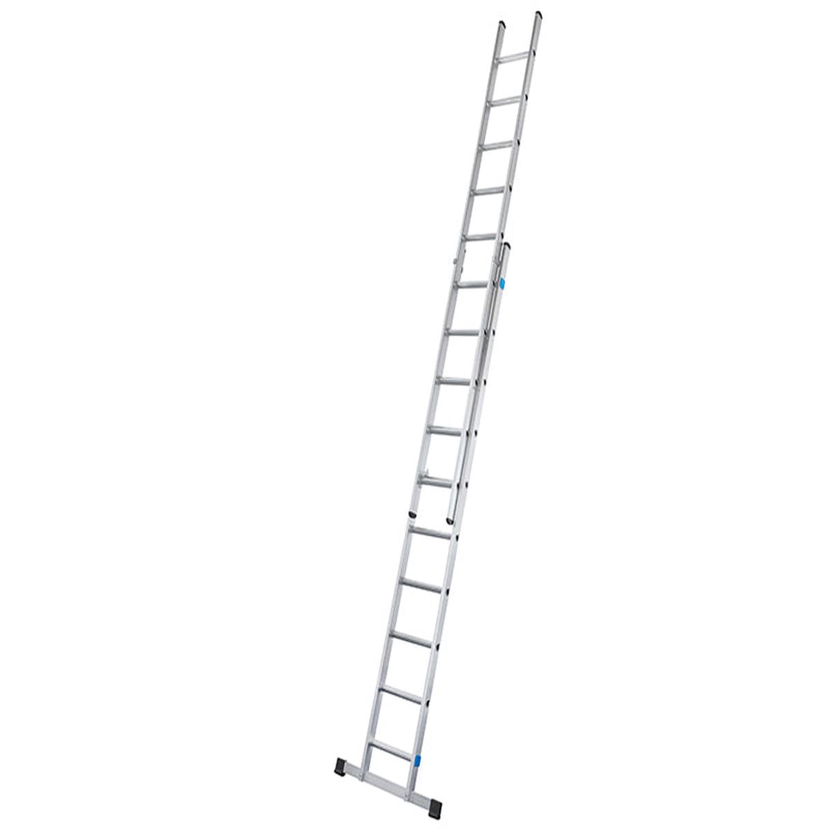 Zarges Everest 2DE Extension Ladder 2-Part D-Rungs 2 x 14