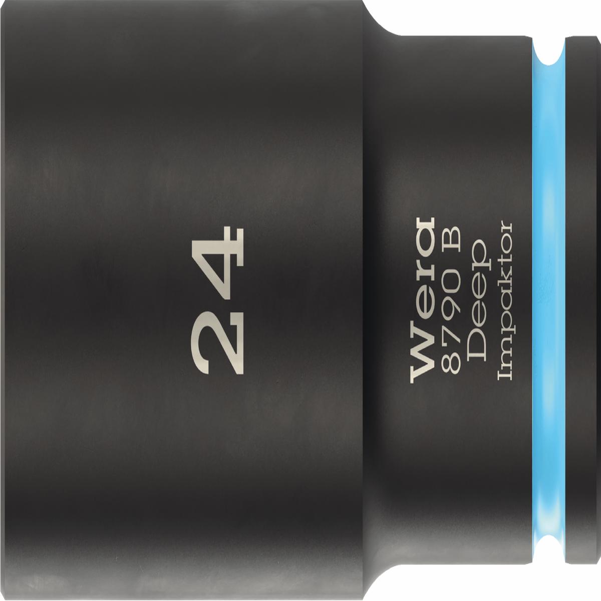 Wera 8790 B Impaktor Deep Socket 3/8" Drive 24mm