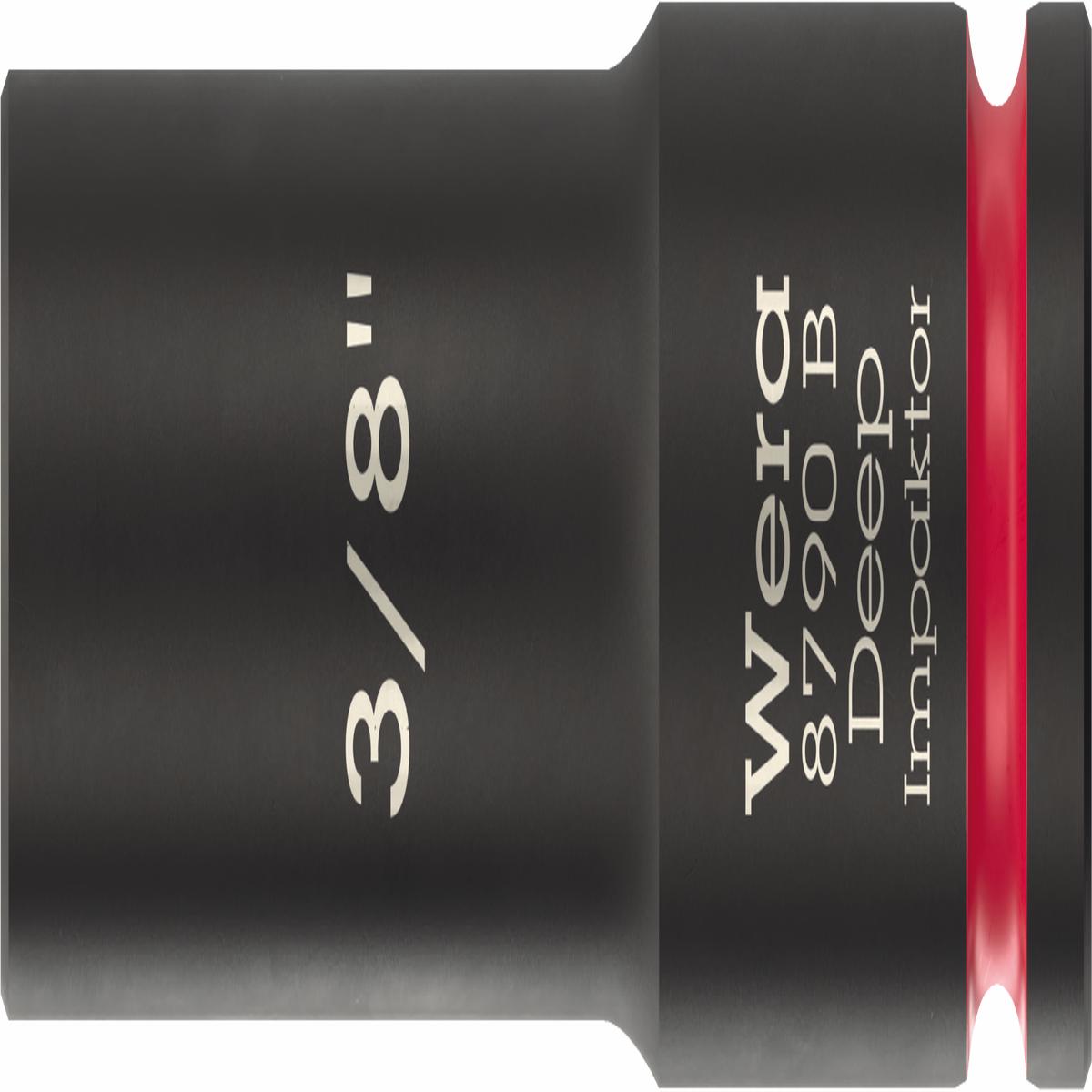Wera 8790 B Impaktor Deep Socket 3/8in Drive 3/8"