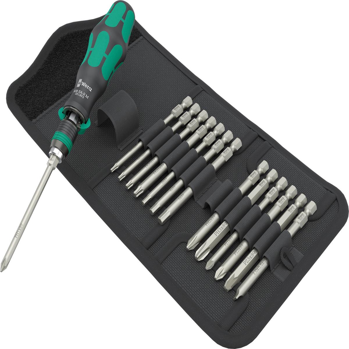 Wera Kraftform Kompakt 838 RA-R M Set 1 15 Piece 051061