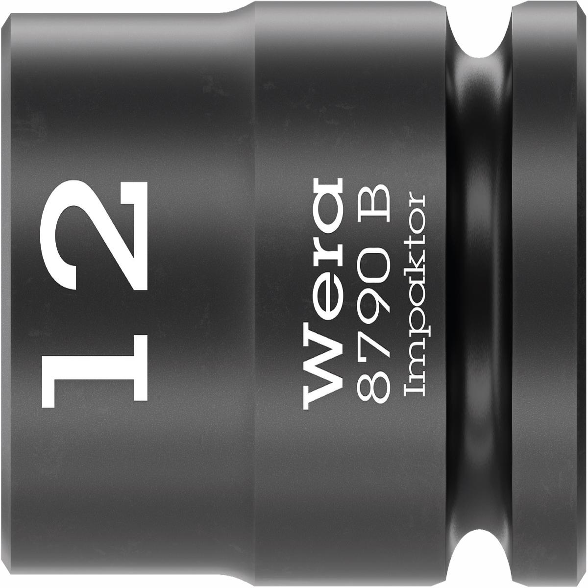 Wera 8790 B Impaktor Socket Wrench Insert 3/8in Dr 12mm
