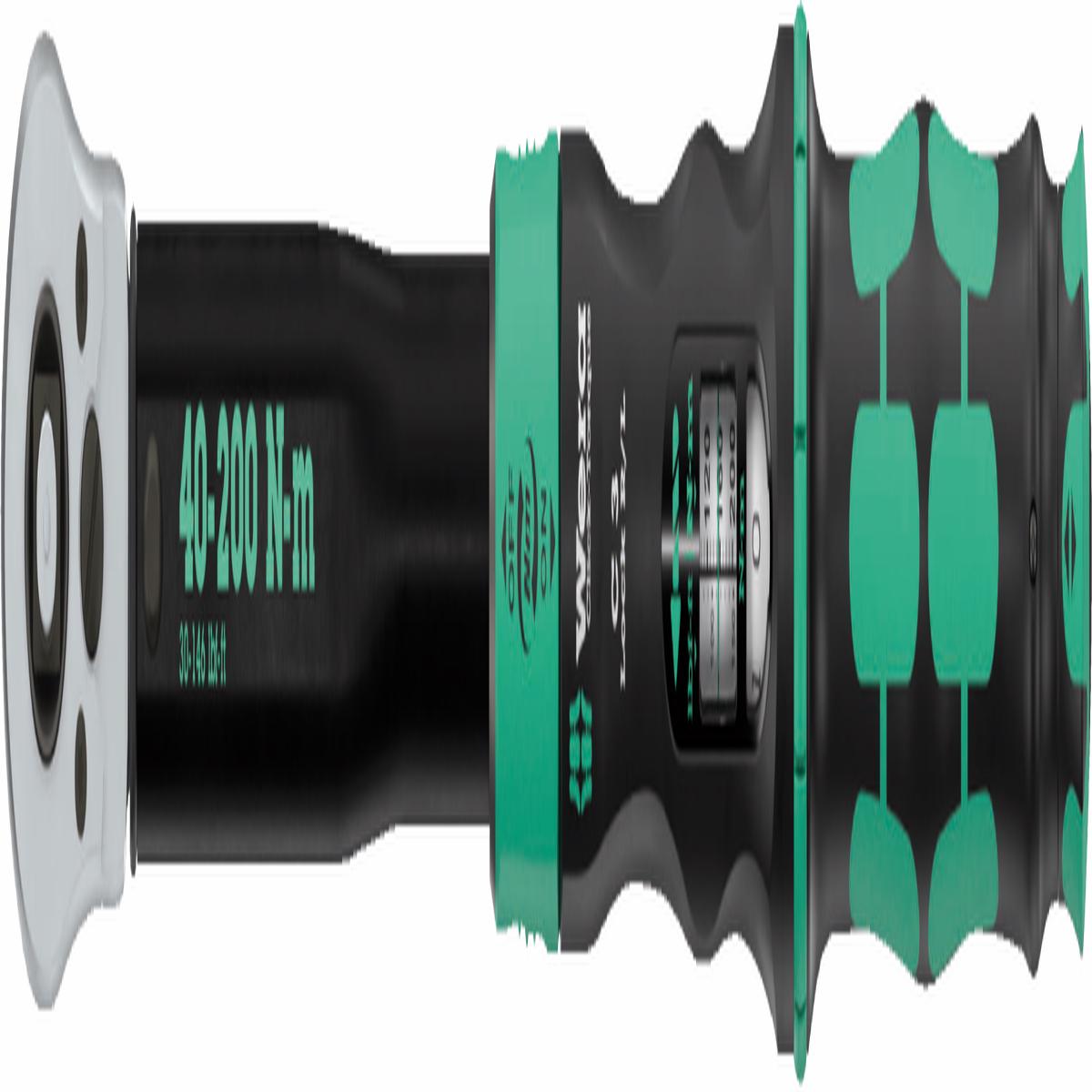 Wera Click-Torque Lock C3 R/L Adjustable Torque Wrench 1/2" 40-200Nm