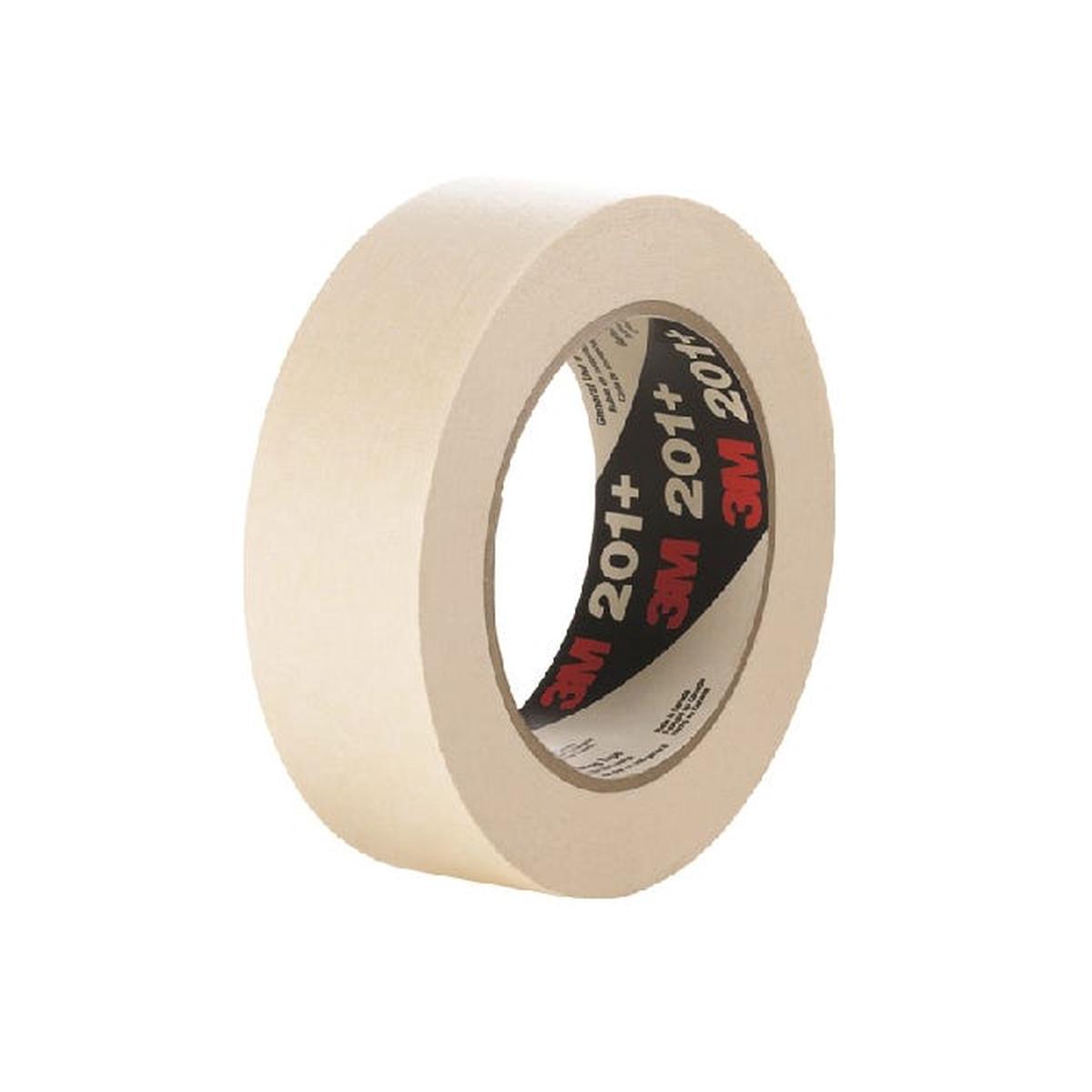 3M 201+ General Use Masking Tape 24mm x 55m * BOX OF 36 *