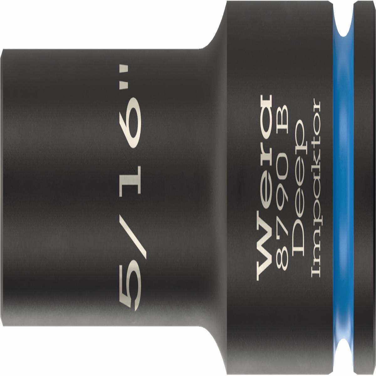 Wera 8790 B Impaktor Deep Socket 3/8" Drive 5/16"