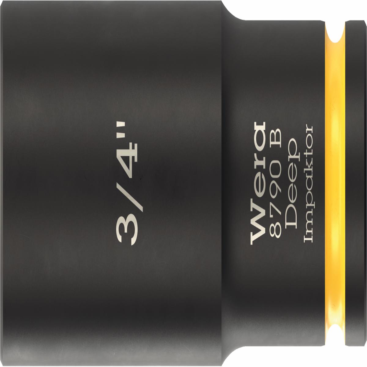Wera 8790 B Impaktor Deep Socket 3/8" Drive 3/4"