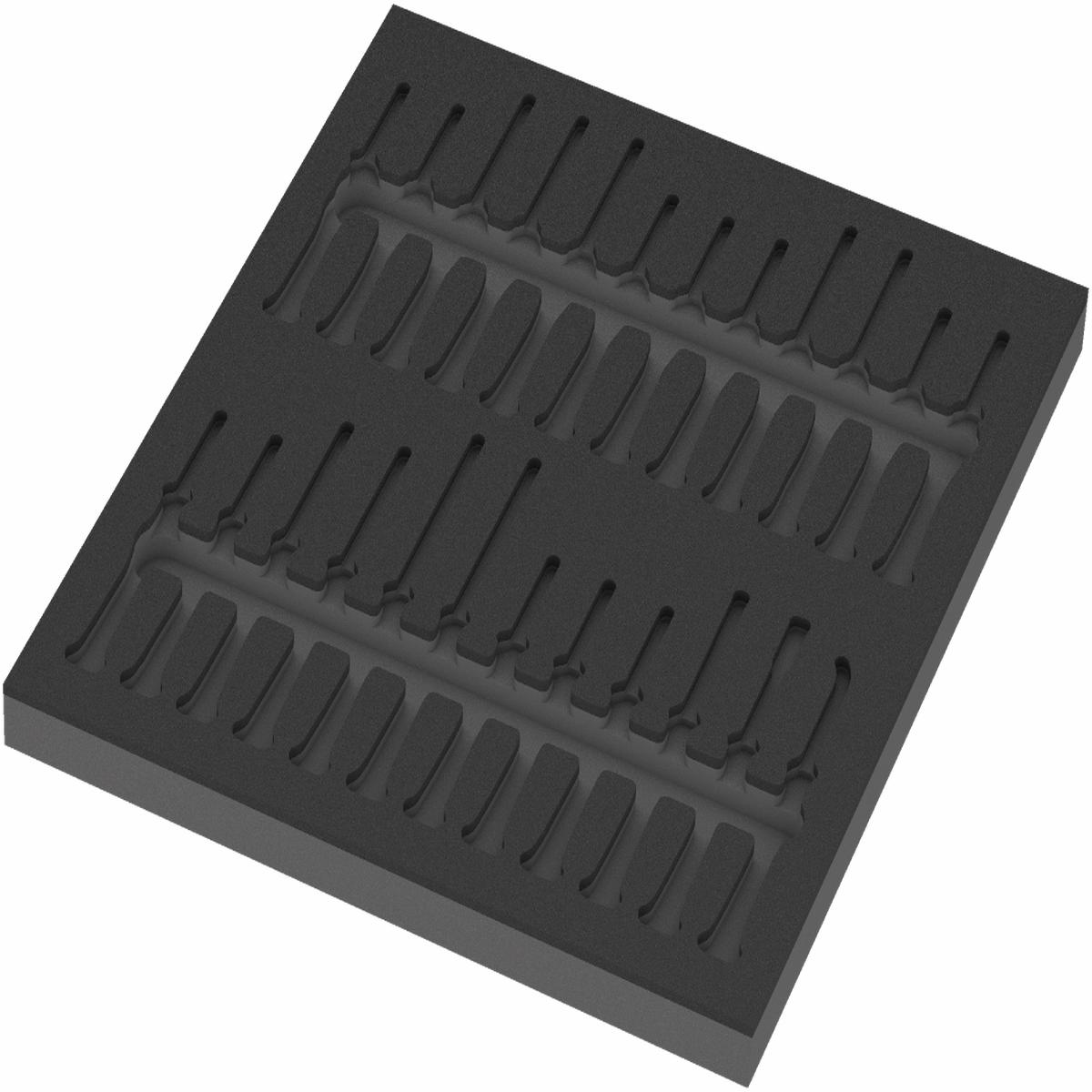 Wera 9815 Foam Insert Kraftform Micro Screweriver Set 1, Empty