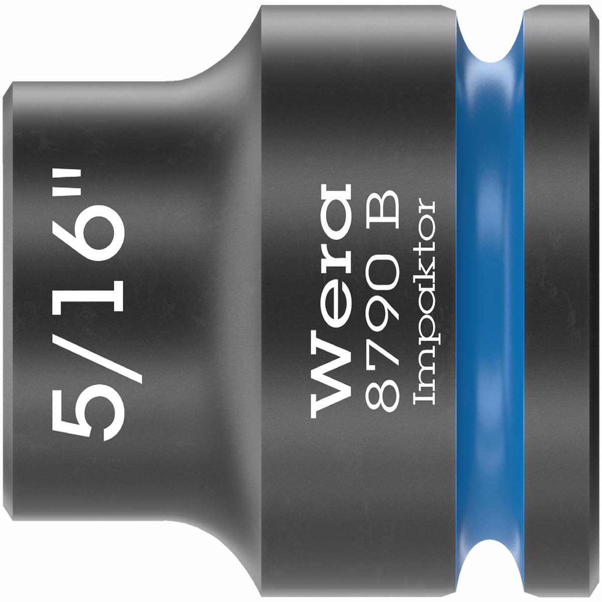 Wera 8790 B Impaktor Socket Wrench Insert 3/8in Dr 5/16"