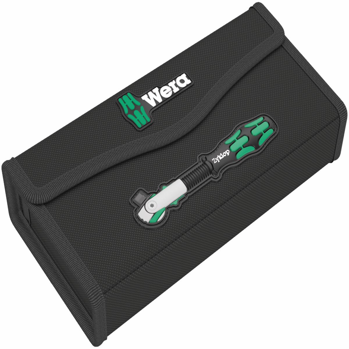 Wera 9474 Textile Box 8000 B Zyklop Speed 3/8in (Empty)