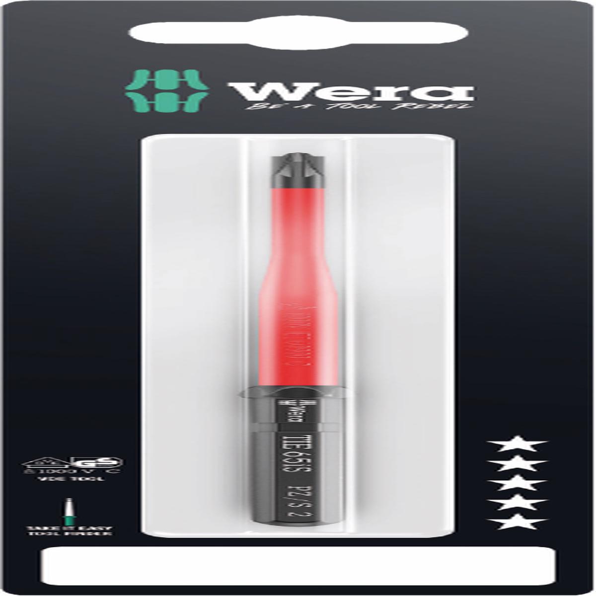 Wera Kraftform Kompakt VDE 65 iS PZ/S #2x157 mm Take it Easy SB