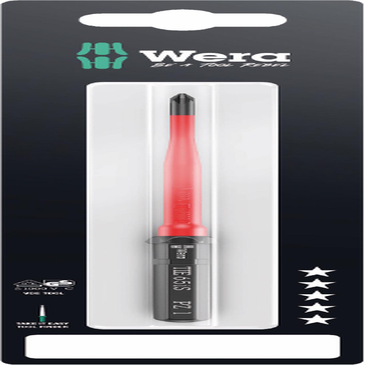 Wera Kraftform Kompakt VDE 65 iS PZ1 x 157 mm Take it Easy SB